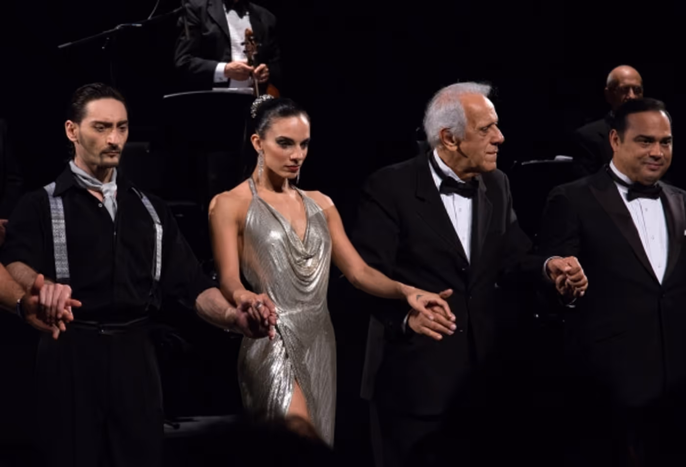 Photo Coverage: Inside FOREVER TANGO's Opening Night Curtain Call with Karina Smirnoff and Maksim Chmerkovskiy & More! Image