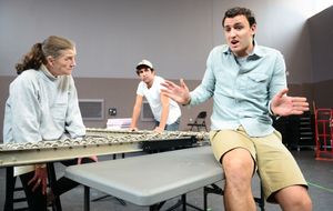 L to R: Arlyene.(Nancy E. Carroll), Sal(Lowell Byers) : Background: Porker: Thomas Ph Photo