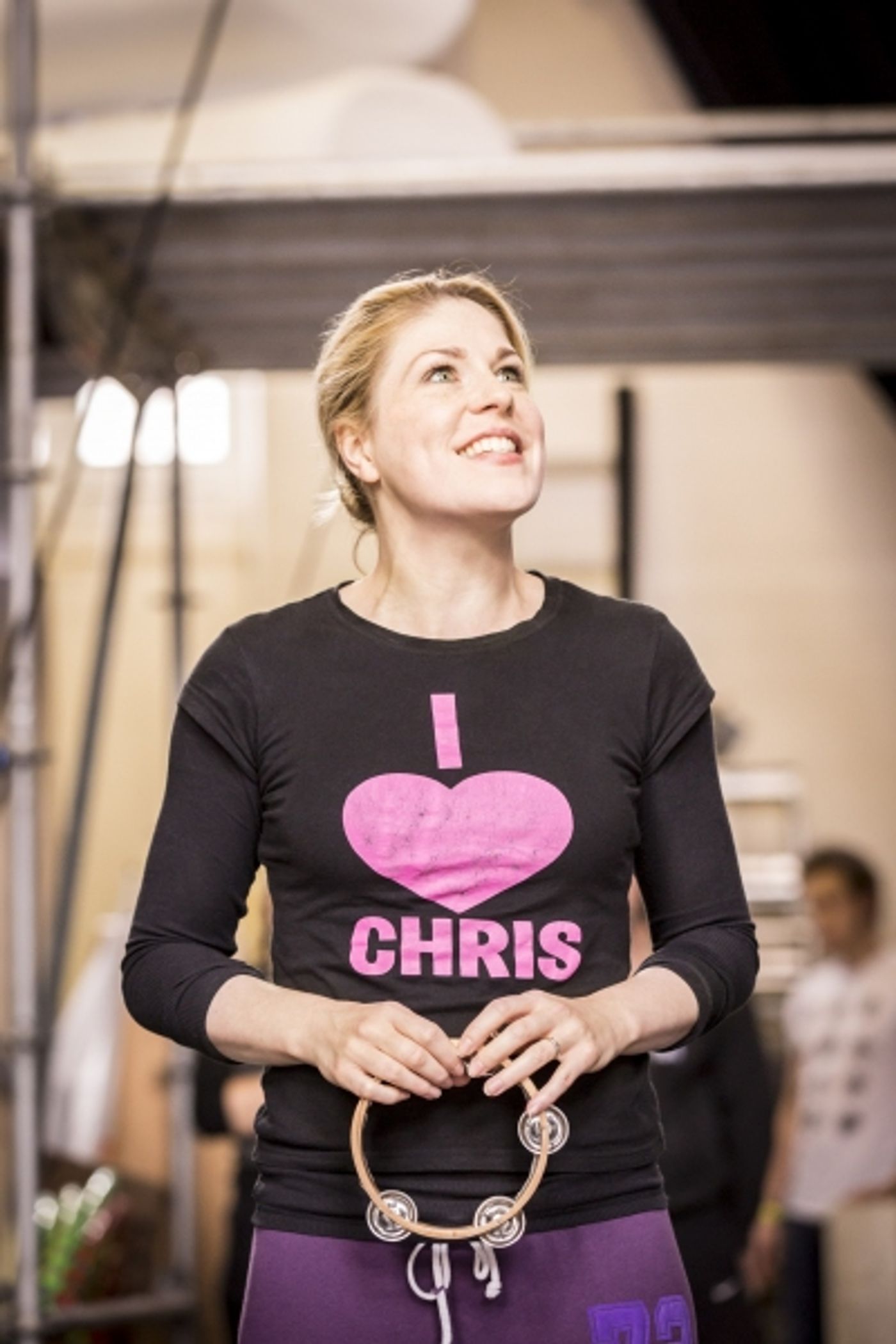 Photo Coverage: Fitzgerald And Carroll In Rehearsal For BARNUM!  Image