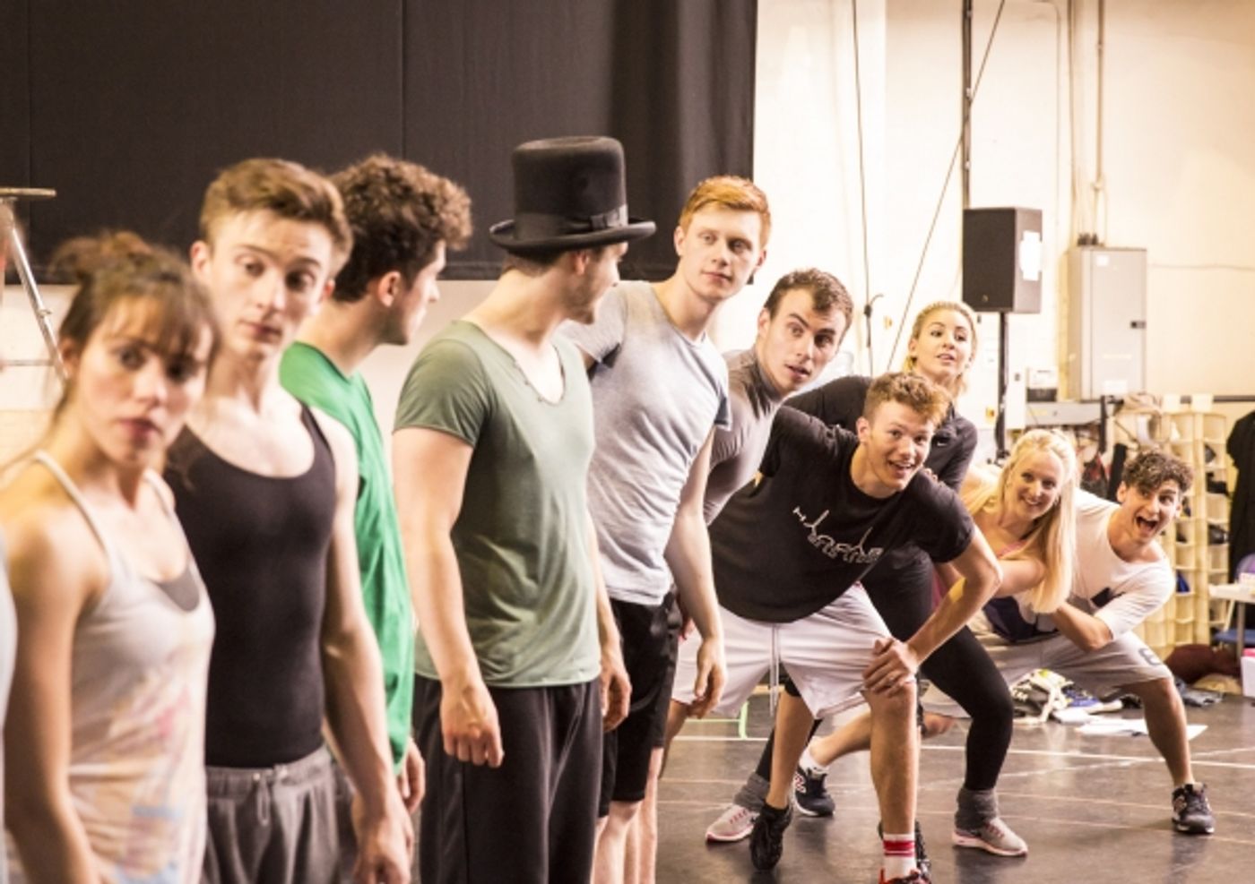 Photo Coverage: Fitzgerald And Carroll In Rehearsal For BARNUM!  Image