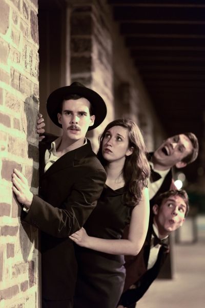 Evan Thompson, Holly Linneman, Brad Wilson, and Pat Rounds Photo