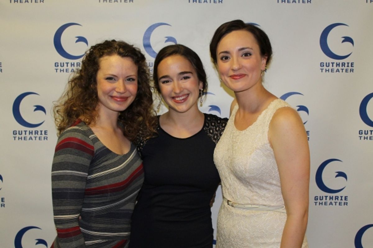 Ashley Rose Montondo, Thallis Santesteban and Christine Weber at 