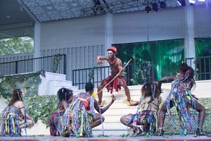 Sheldon Best (Puck) and the Fairies @ BroadwayWorld Sheldon Best (Puck) and the Fairies Photo