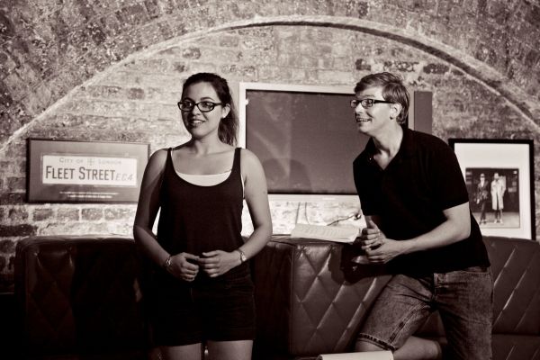 Emma Harrold (Luisa) & James Irving (Matt) Photo