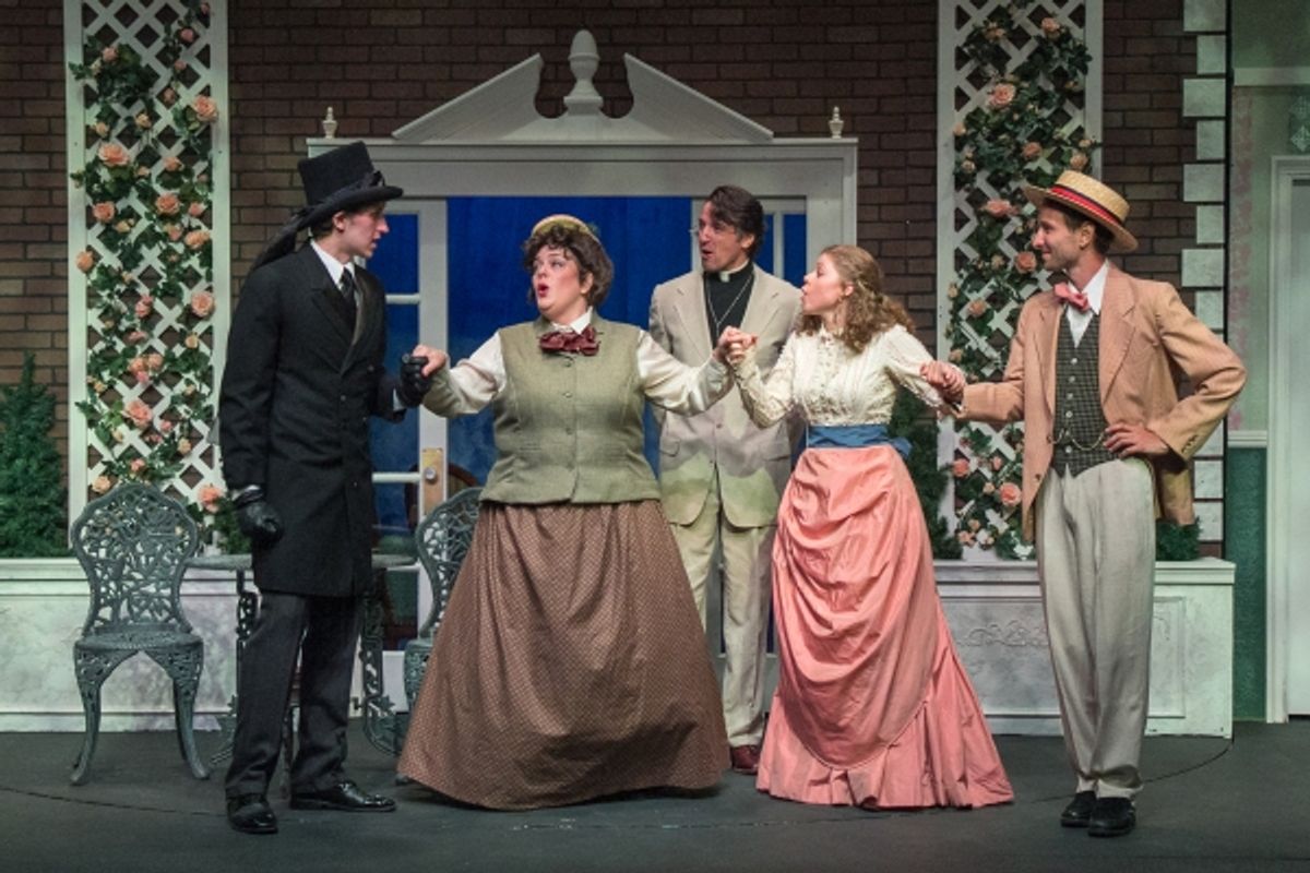 Ian Maitland, Beth Bonnabeau, Fred Rueck, Becca Myhill, Charles Roth at 