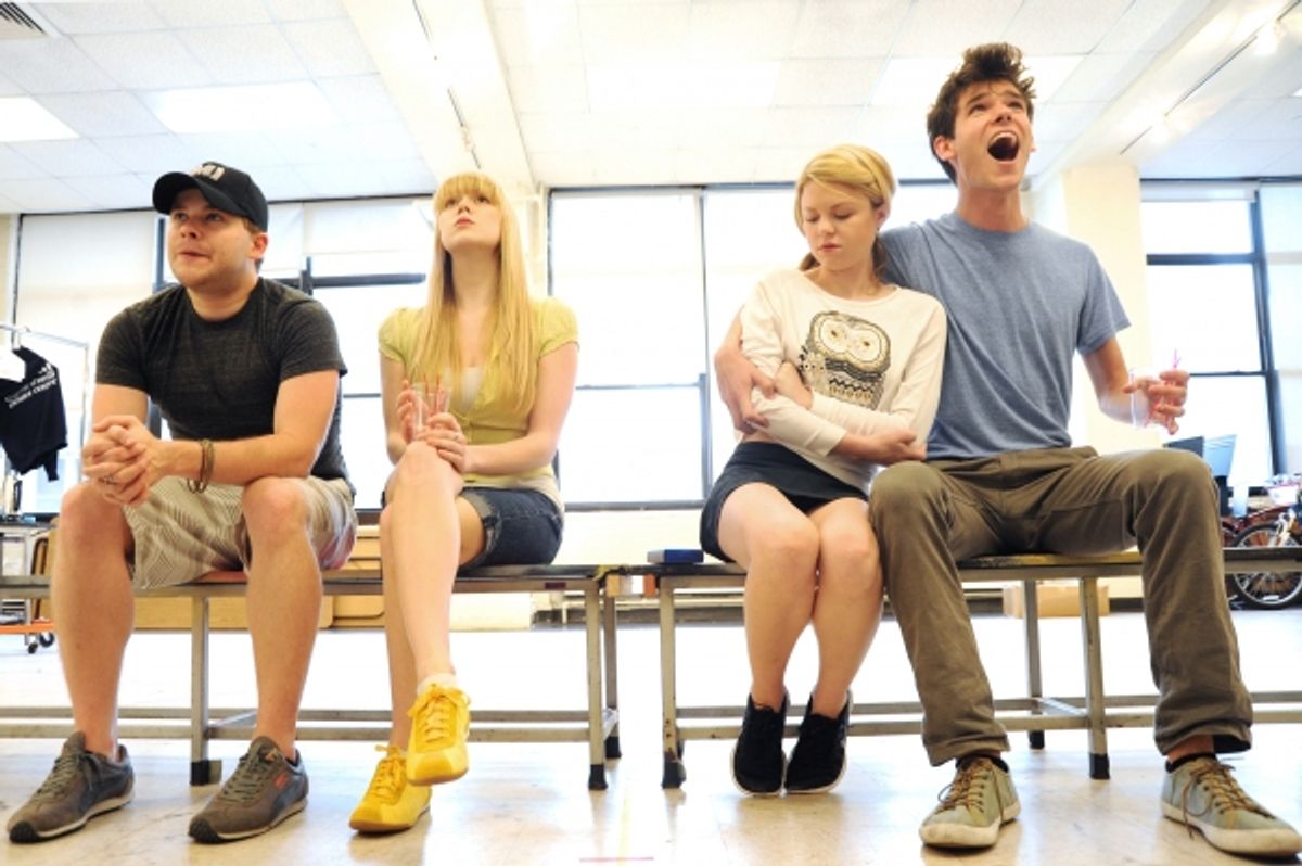 Michael Haynie, Alyssa Gagarin, Bailey Buntain, Chris McCarrell at 