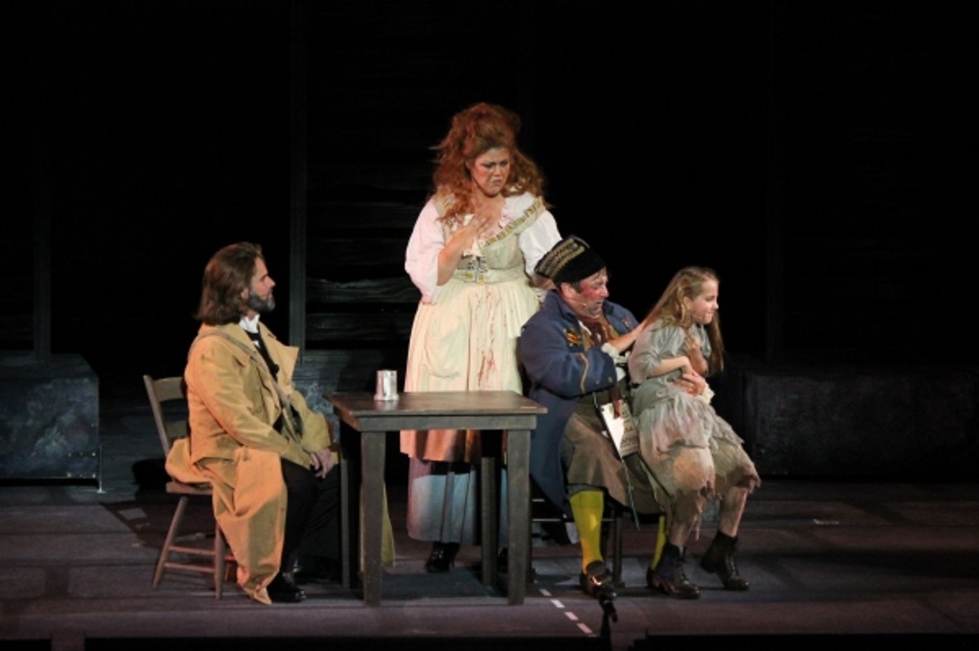 Photo Flash: LES MISERABLES Opens at the Muny- Hugh Panaro, Norm Lewis & More! Image