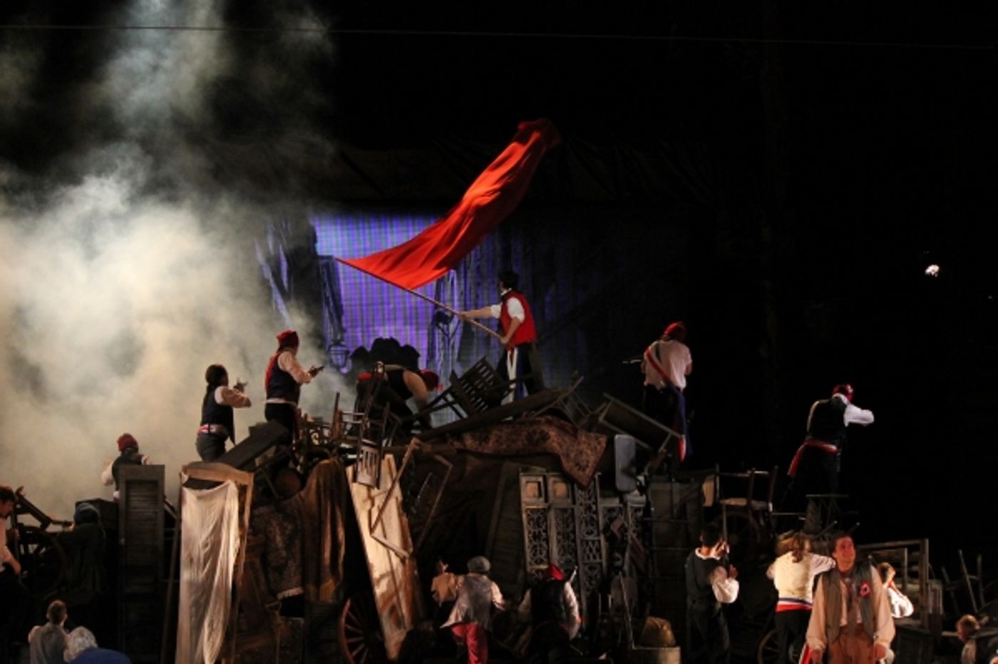 Photo Flash: LES MISERABLES Opens at the Muny- Hugh Panaro, Norm Lewis & More! Image
