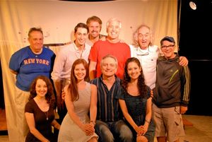 Front Row: RITA MARKOVA, ALISON WOODS, MARTIN VIDNOVIC, ALI EWOLDT. Back Row: DANIEL  Photo