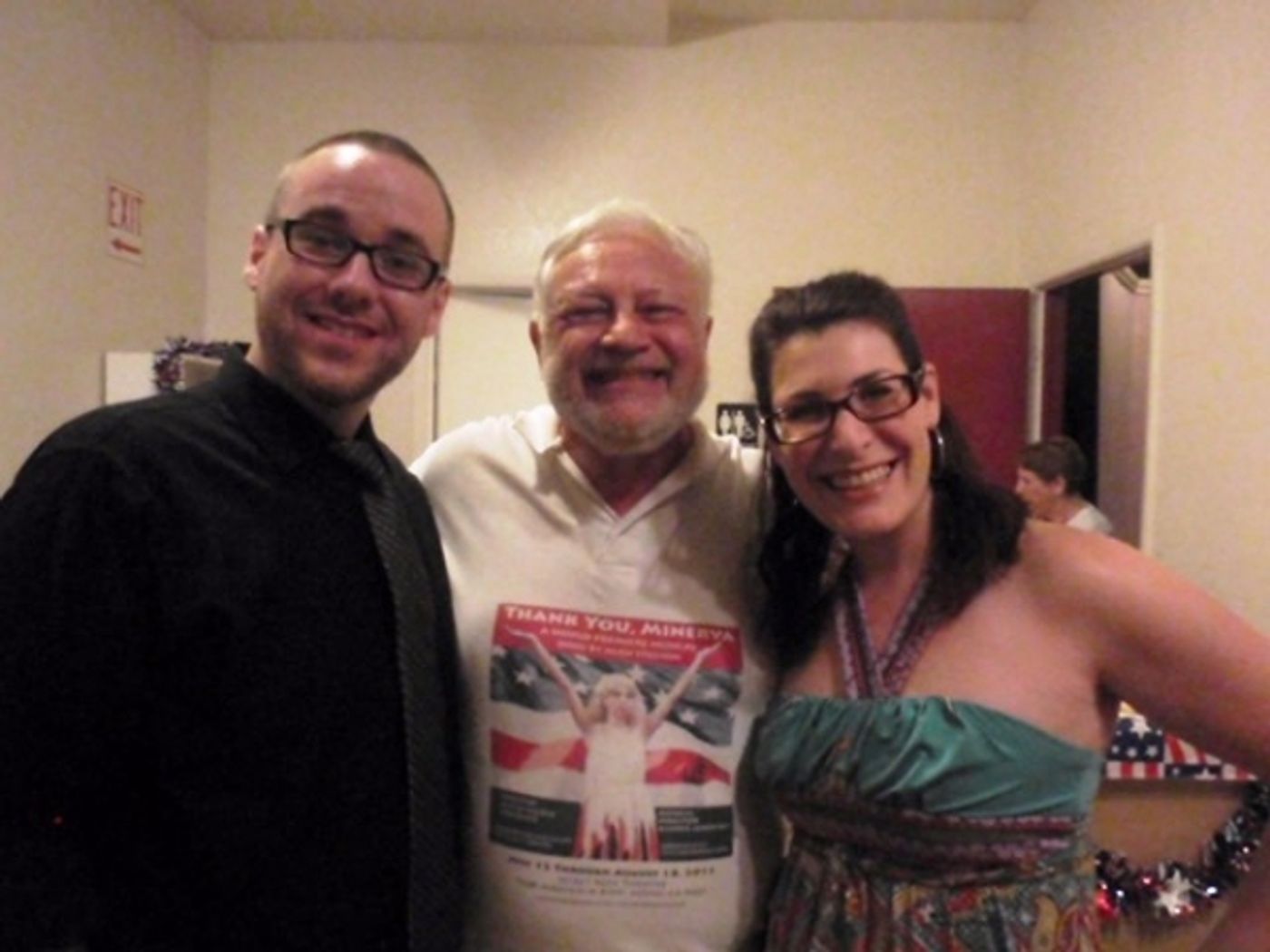 Photo Flash: THANK YOU, MINERVA Celebrates Opening at Secret Rose Theatre  Image