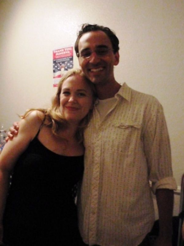 Actors Rachel Howe and Jonathan Byram Photo