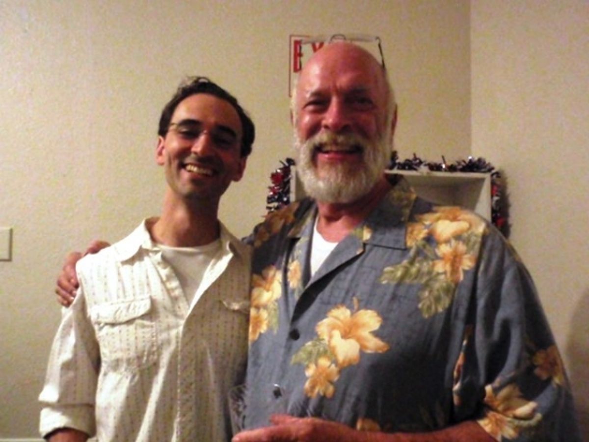 Actors Jonathan Byram and John McCool Bowers at 