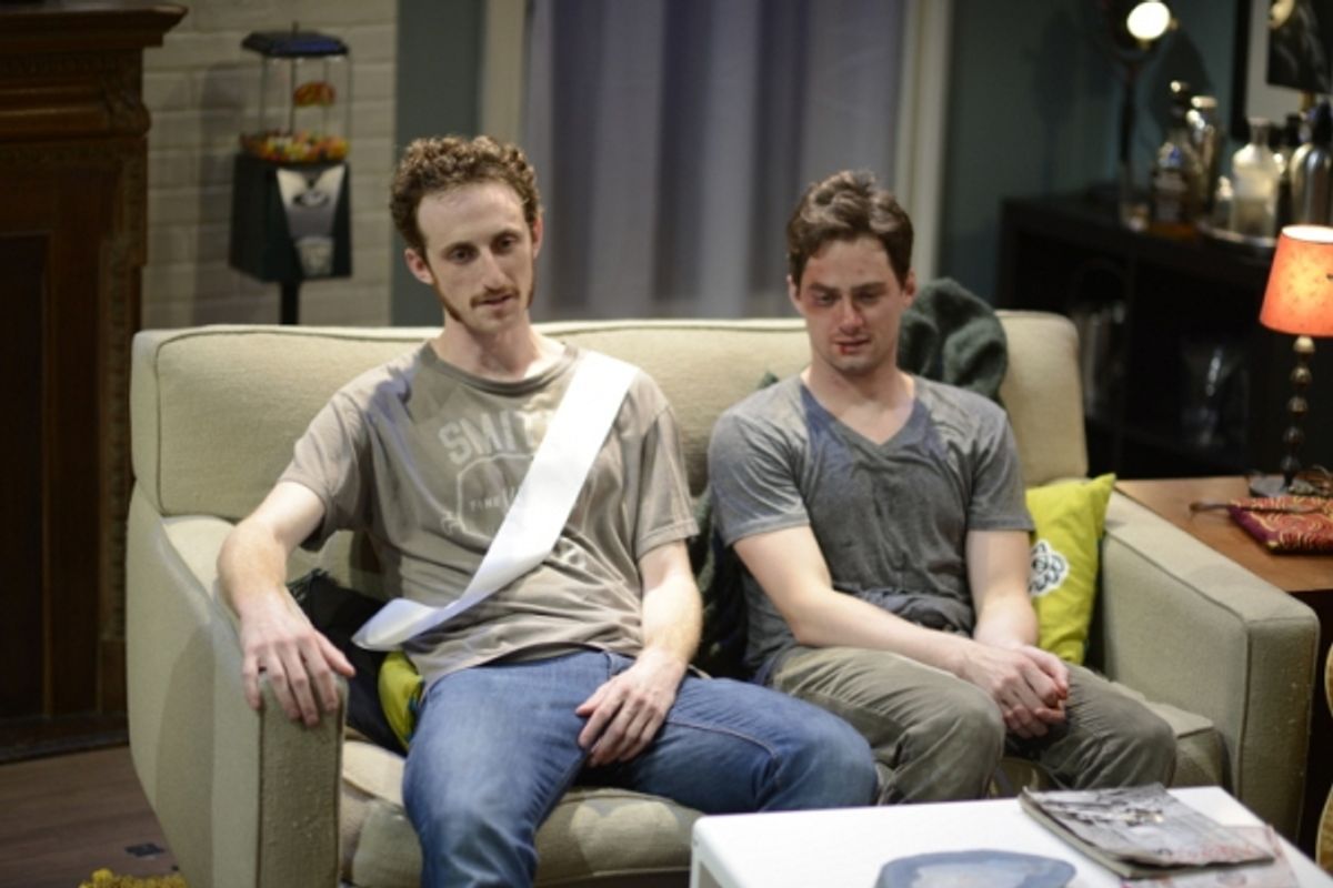 Josh Evans as Eli and JD Taylor as Walter  at 