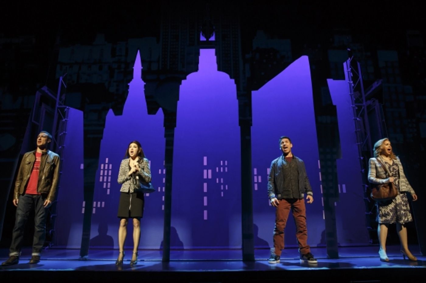 Photo Flash: First Look at Zachary Levi, Krysta Rodriguez & More in FIRST DATE on Broadway! Image