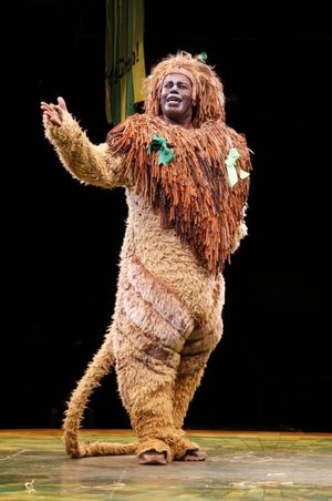 Lance Roberts as the Cowardly Lion @ BroadwayWorld Lance Roberts as the Cowardly Lion Photo