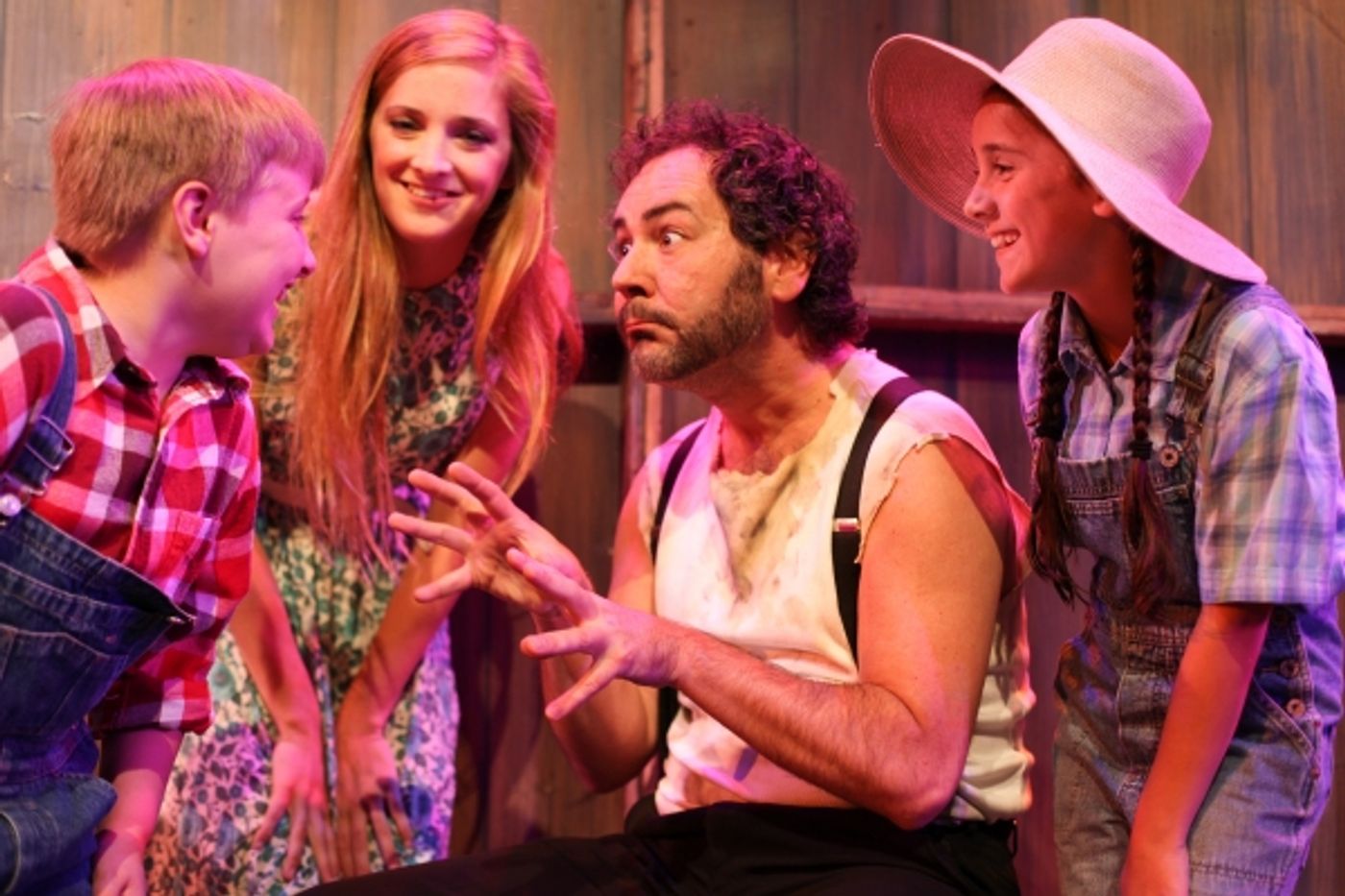 Photo Flash: First Look at Aidan Edwards, Edward MacLennan and More in Jedlicka PAC's WHISTLE DOWN THE WIND  Image