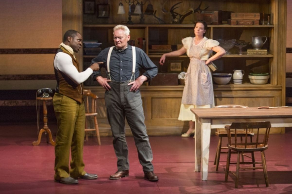 Gbenga Akinnagbe as Bill Starbuck, John Judd as H. C. Curry and Danielle Skraastad as Lizzie Curry  at 