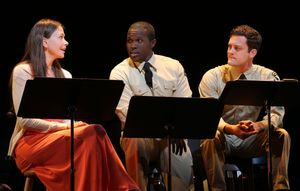 Sutton Foster, Joshua Henry and Van Hughes Photo