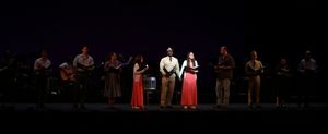 Austin Lesch, Christopher Sieber, Rema Webb, Emerson Steele, Sutton Foster, Joshua Henry, Chris Sullivan, Van Hughes, Keala Settle and Paul Whitty @ BroadwayWorld Austin Lesch, Christopher Sieber, Rema Webb, Emerson Steele, Sutton Foster, Joshua He Photo