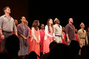 Christopher Sieber, Rema Webb, Emerson Steele, Sutton Foster, Joshua Henry and Van Hughes @ BroadwayWorld Christopher Sieber, Rema Webb, Emerson Steele, Sutton Foster, Joshua Henry and Van Hu Photo