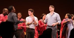 Anastacia McCleskey, Austin Lesch, Christopher Sieber and Gospel choir, Songs of Solo Photo