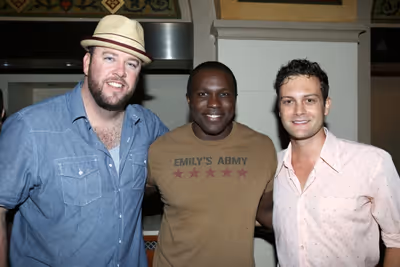 Chris Sullivan, Joshua Henry and Van Hughes Photo