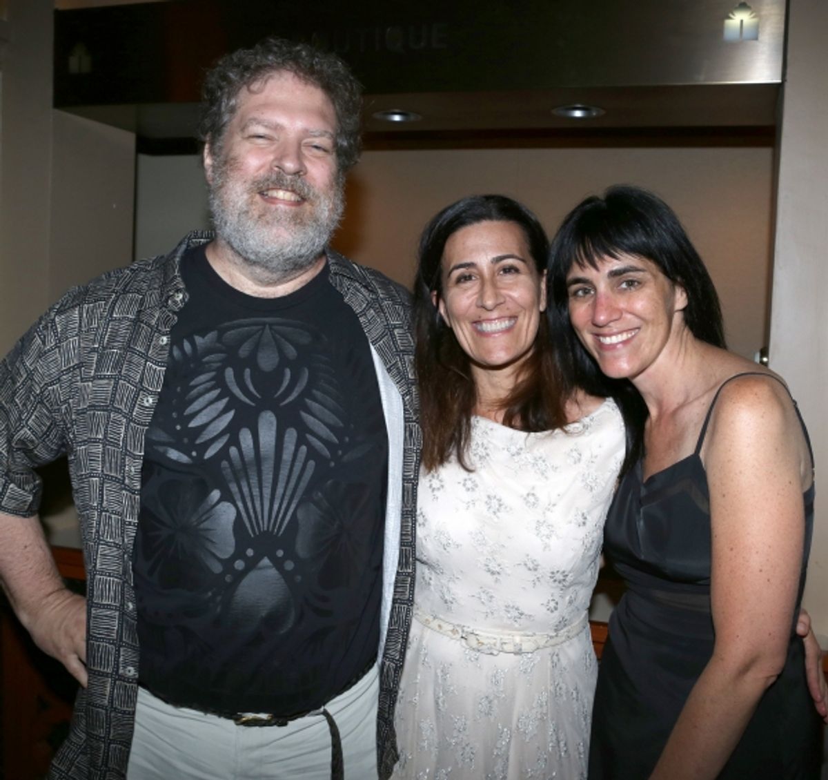  Brian Crawley, Jeanine Tesori and Leigh Silverman at 