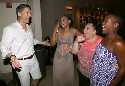 Christopher Sieber, Rema Webb, Keala Settle and Anastacia McCleskey Photo