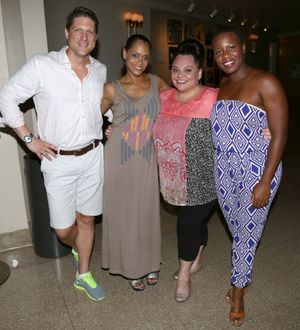 Christopher Sieber, Rema Webb, Keala Settle and Anastacia McCleskey Photo