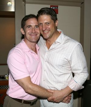 Kevin Burrows and Christopher Sieber @ BroadwayWorld Kevin Burrows and Christopher Sieber Photo