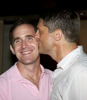 Kevin Burrows and Christopher Sieber @ BroadwayWorld Kevin Burrows and Christopher Sieber Photo