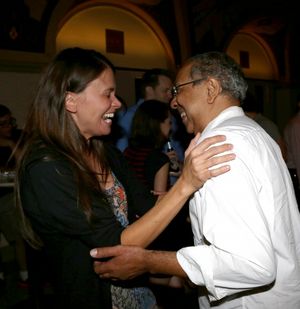 Sutton Foster and George C. Wolfe @ BroadwayWorld Sutton Foster and George C. Wolfe Photo
