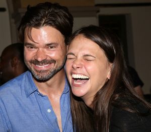 Hunter Foster and Sutton Foster Photo