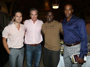 Van Hughes, Michael Park, Joshua Henry and Michael McElroy @ BroadwayWorld Van Hughes, Michael Park, Joshua Henry and Michael McElroy Photo