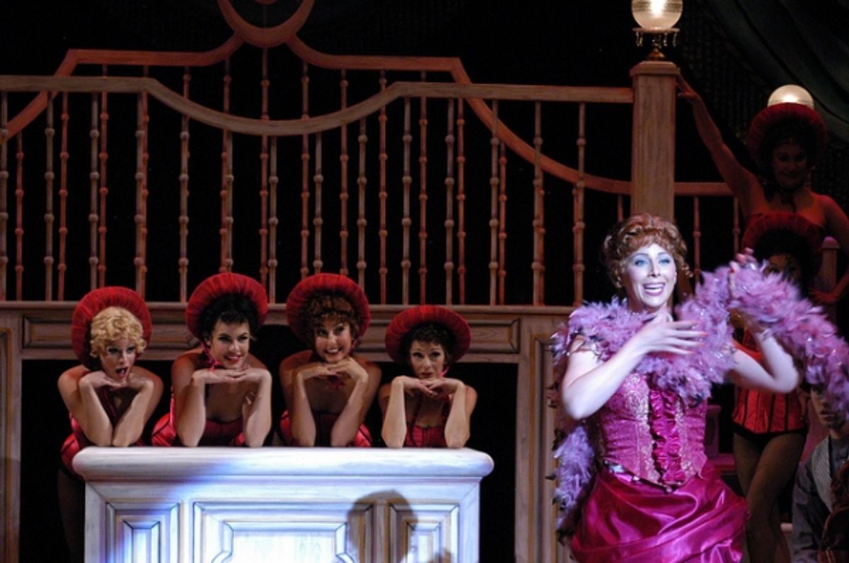 Lauren Shealy as Georgia Hendricks and company at 