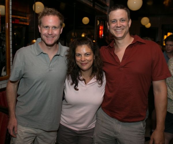 Alex Cranmer, Michole Biancosino and Andrew Smith Photo