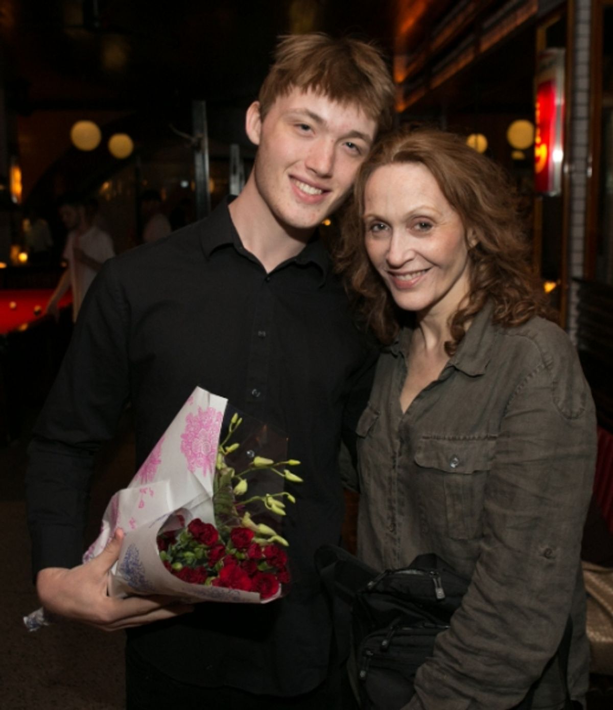 Will Maxwell-Lunney and Jan Maxwell at 