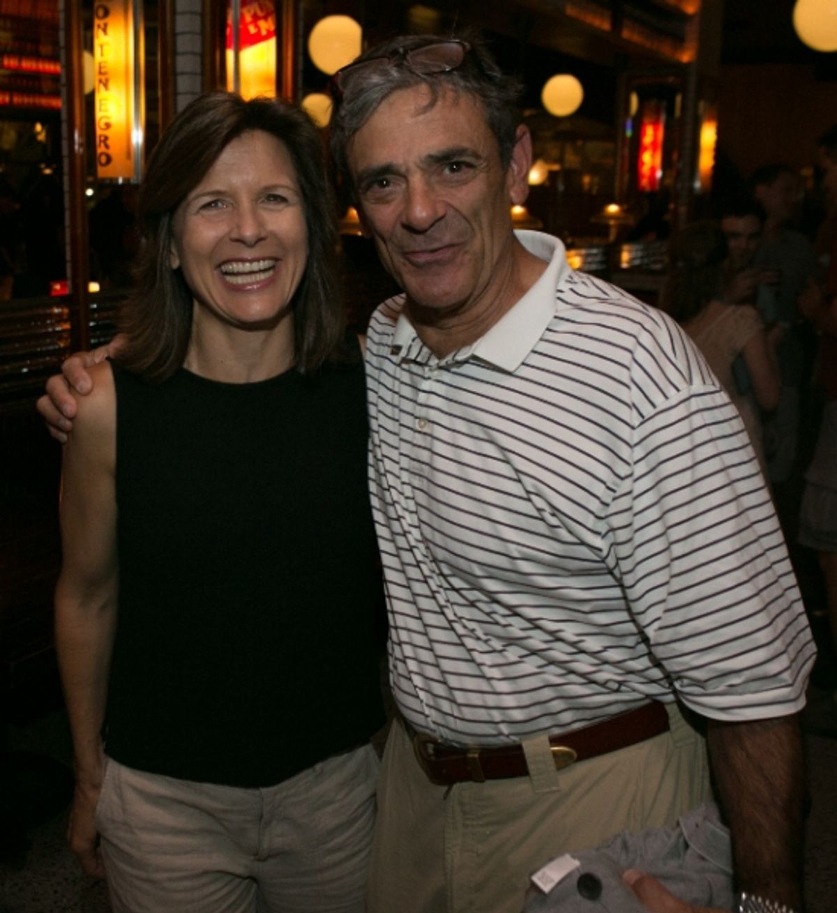 Jennifer Van Dyck and Richard Romagnoli at 