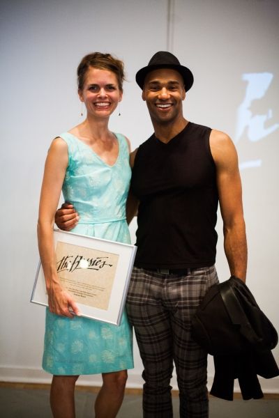2013 Honorees Joanna Kotze and Darrell Jones Photo