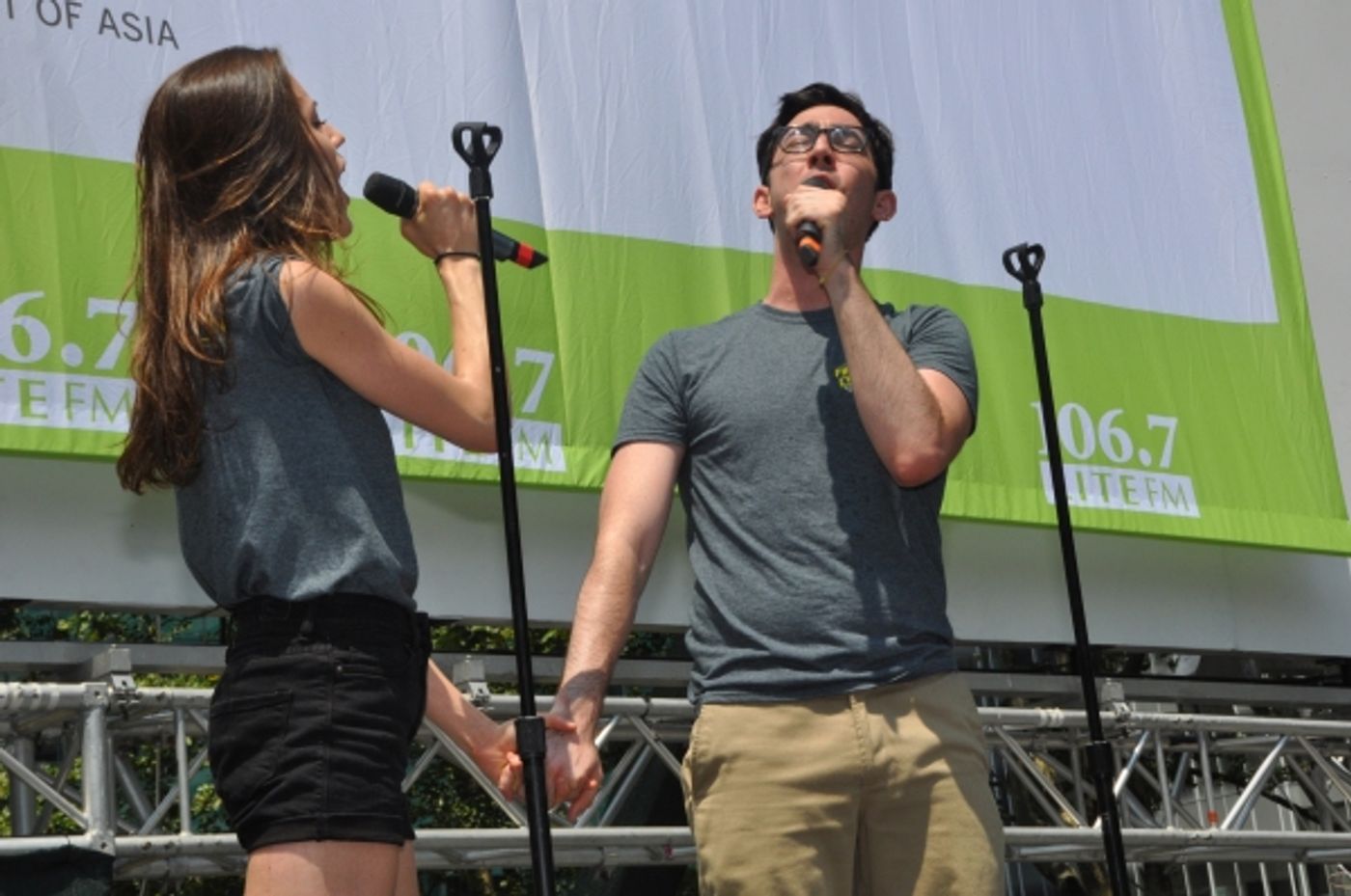 Photo Coverage: CHICAGO, THE PHANTOM OF THE OPERA,  F#%KING UP EVERYTHING & SISTAS Visit Broadway In Bryant Park!  Image