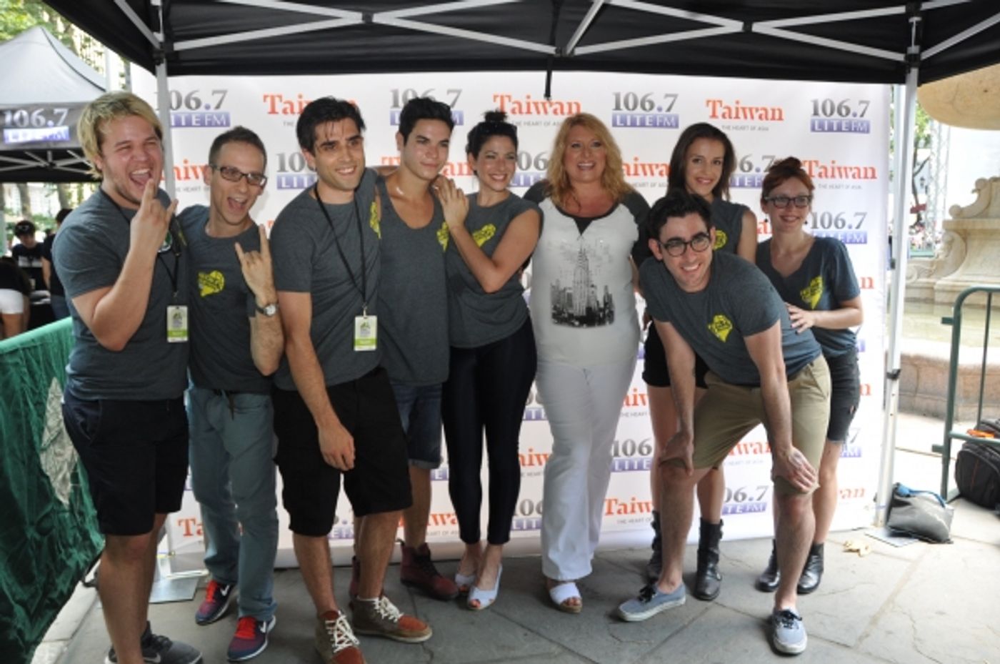 Photo Coverage: CHICAGO, THE PHANTOM OF THE OPERA,  F#%KING UP EVERYTHING & SISTAS Visit Broadway In Bryant Park!  Image