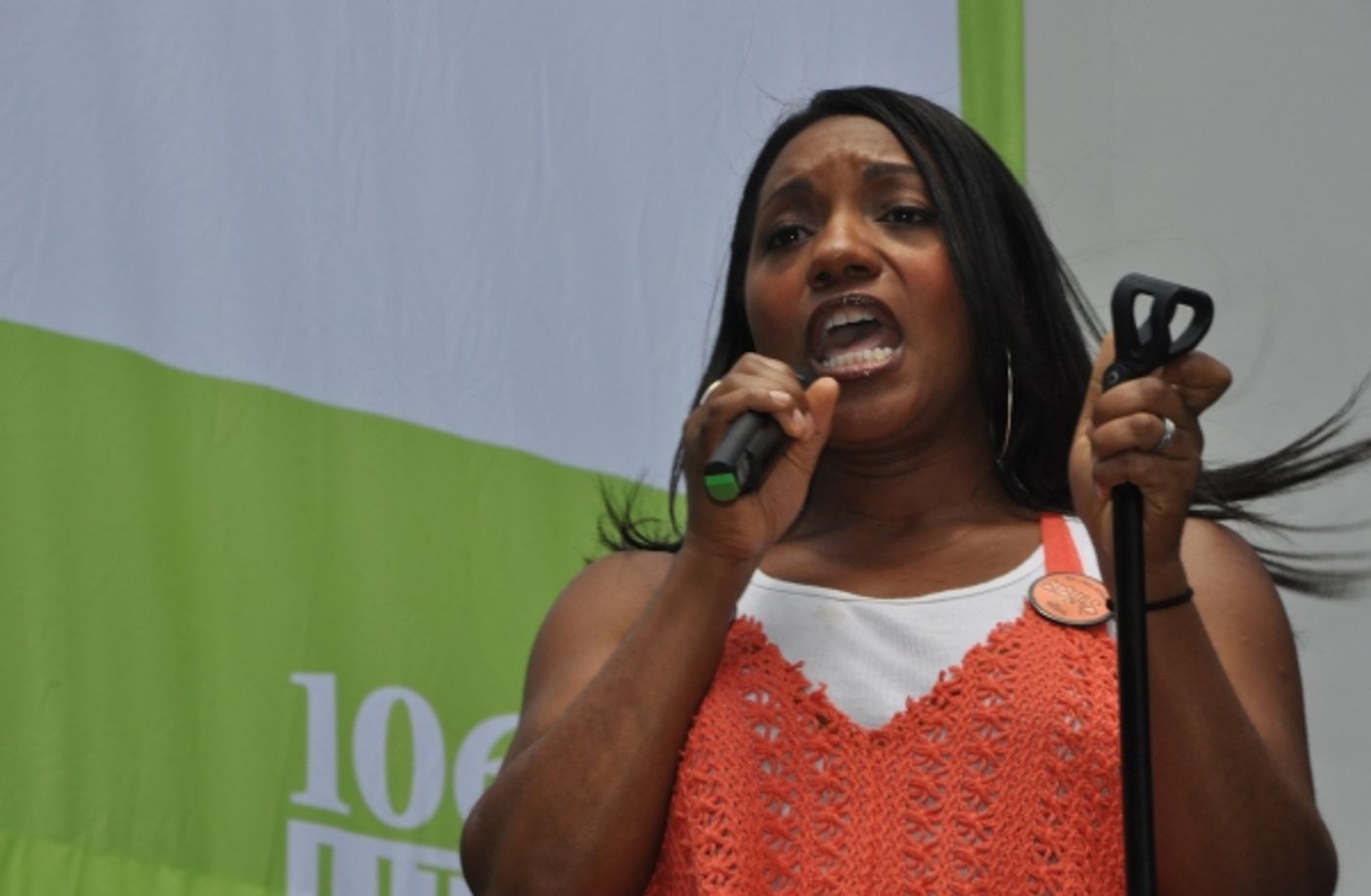 Photo Coverage: CHICAGO, THE PHANTOM OF THE OPERA,  F#%KING UP EVERYTHING & SISTAS Visit Broadway In Bryant Park!  Image