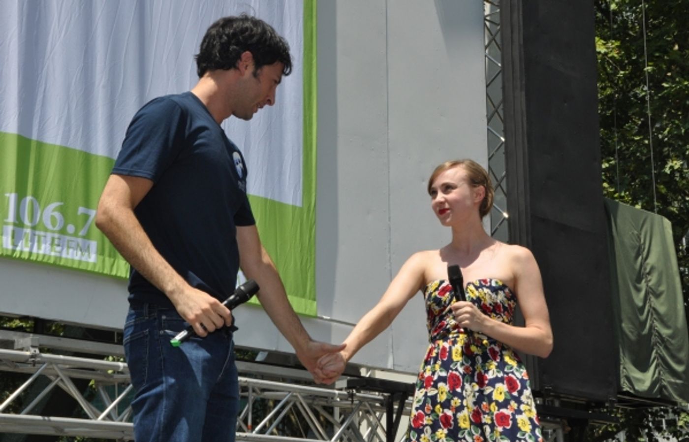 Photo Coverage: CHICAGO, THE PHANTOM OF THE OPERA,  F#%KING UP EVERYTHING & SISTAS Visit Broadway In Bryant Park!  Image