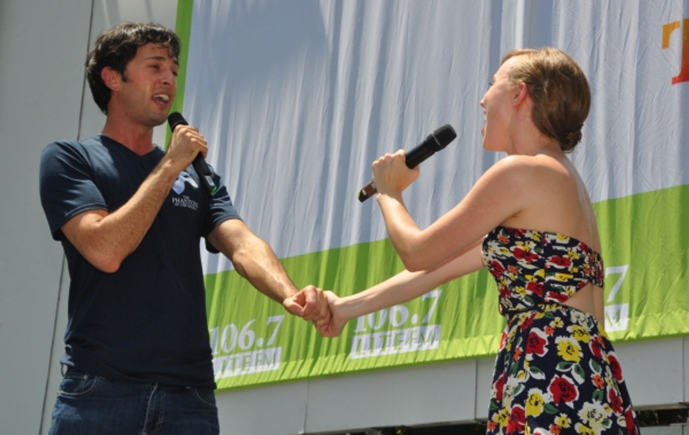 Photo Coverage: CHICAGO, THE PHANTOM OF THE OPERA,  F#%KING UP EVERYTHING & SISTAS Visit Broadway In Bryant Park!  Image