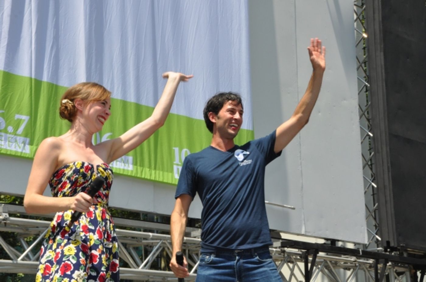 Photo Coverage: CHICAGO, THE PHANTOM OF THE OPERA,  F#%KING UP EVERYTHING & SISTAS Visit Broadway In Bryant Park!  Image