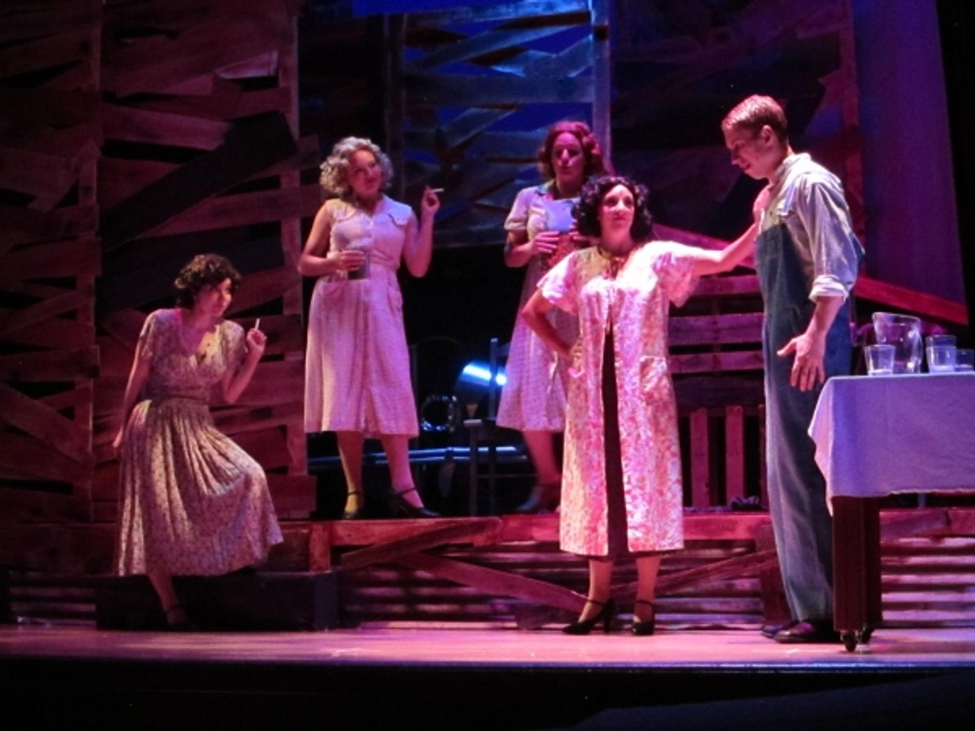Photo Flash: First Look at Michael Schluter, Noelle Pedersen and More in Up in Lights' BONNIE & CLYDE  Image