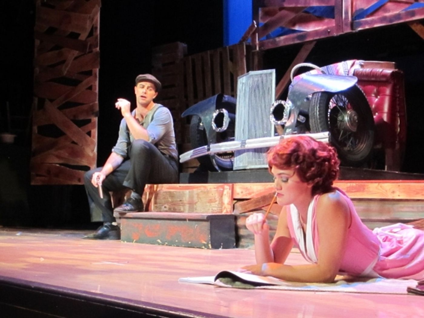 Photo Flash: First Look at Michael Schluter, Noelle Pedersen and More in Up in Lights' BONNIE & CLYDE  Image