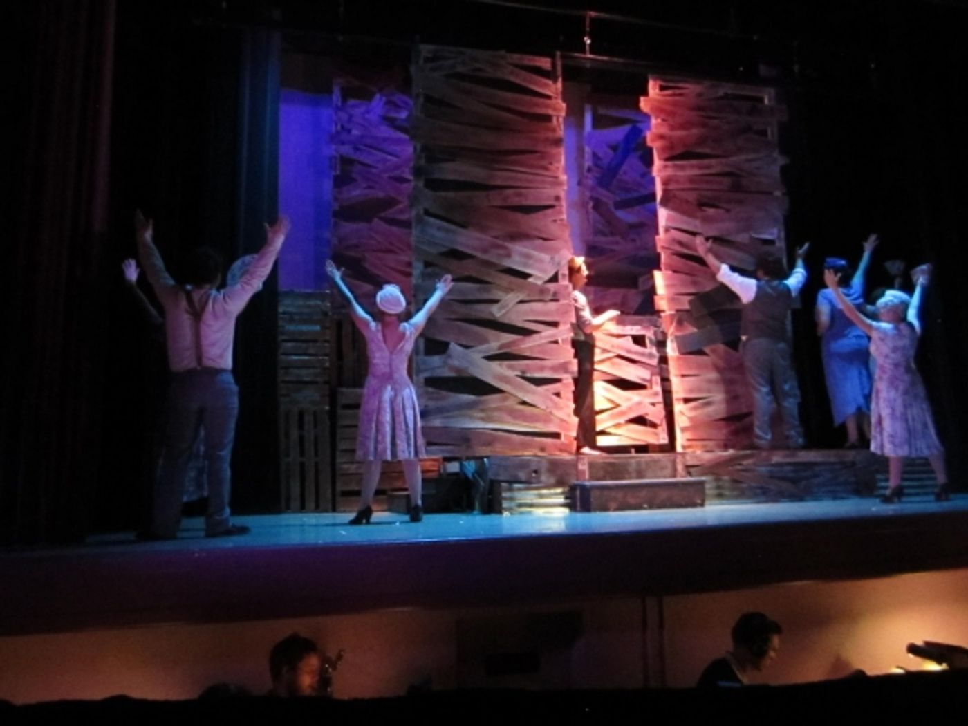 Photo Flash: First Look at Michael Schluter, Noelle Pedersen and More in Up in Lights' BONNIE & CLYDE  Image