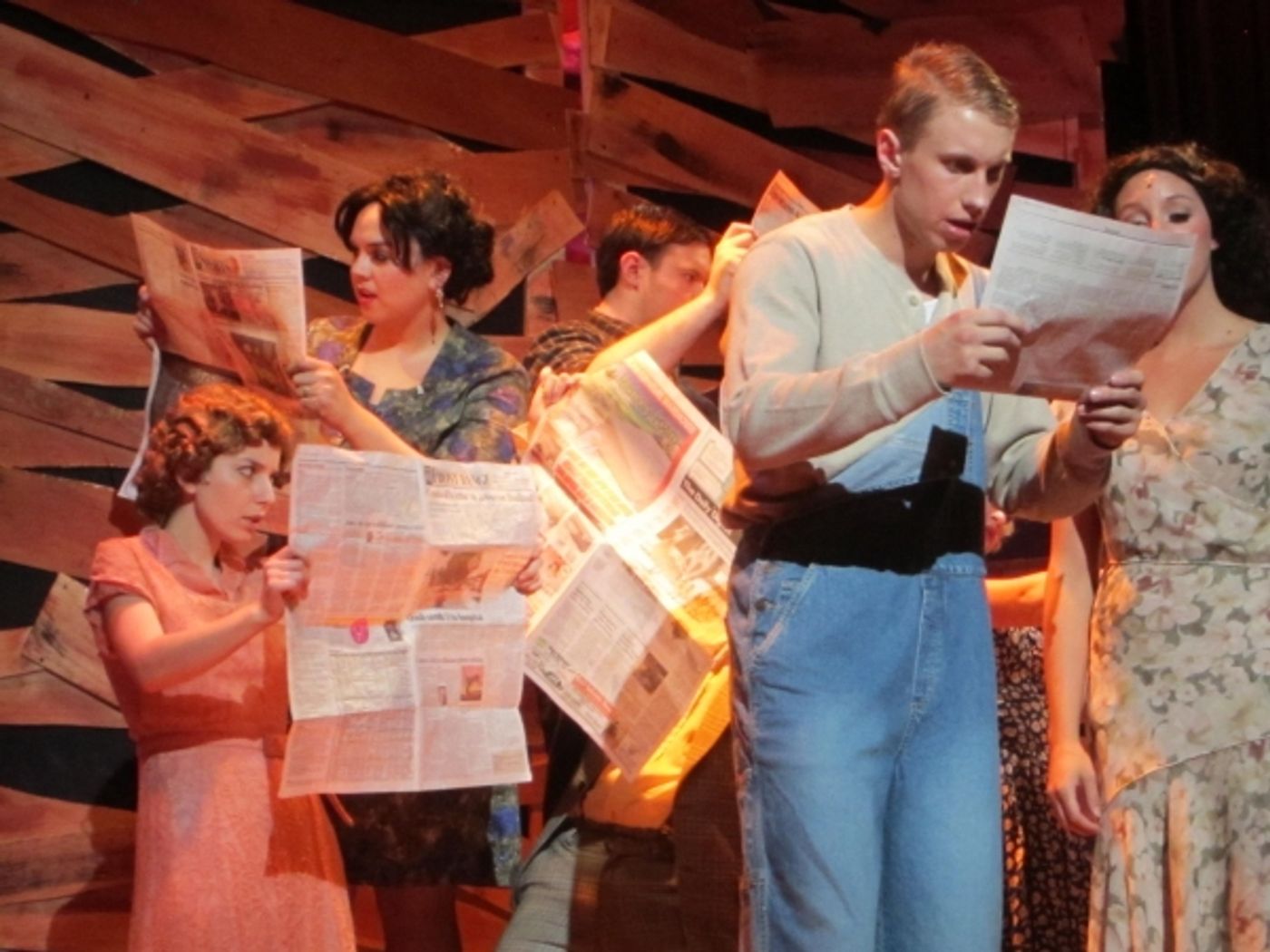 Photo Flash: First Look at Michael Schluter, Noelle Pedersen and More in Up in Lights' BONNIE & CLYDE  Image