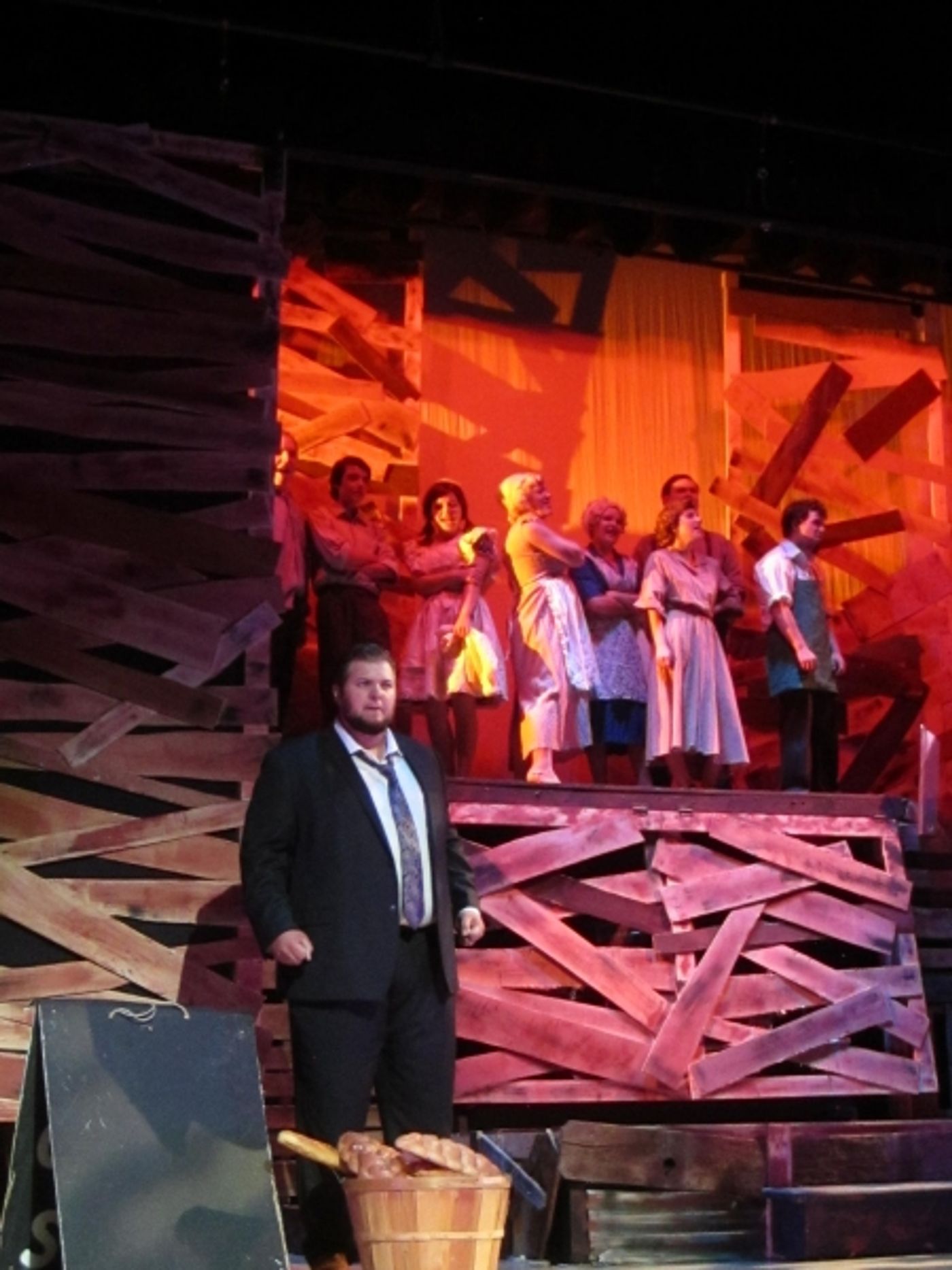 Photo Flash: First Look at Michael Schluter, Noelle Pedersen and More in Up in Lights' BONNIE & CLYDE  Image